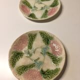 Assiettes barbotine Onnaing