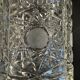 Large Bohemian crystal vase, 20th century