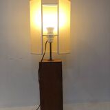 Japanese leather lamp, 1970