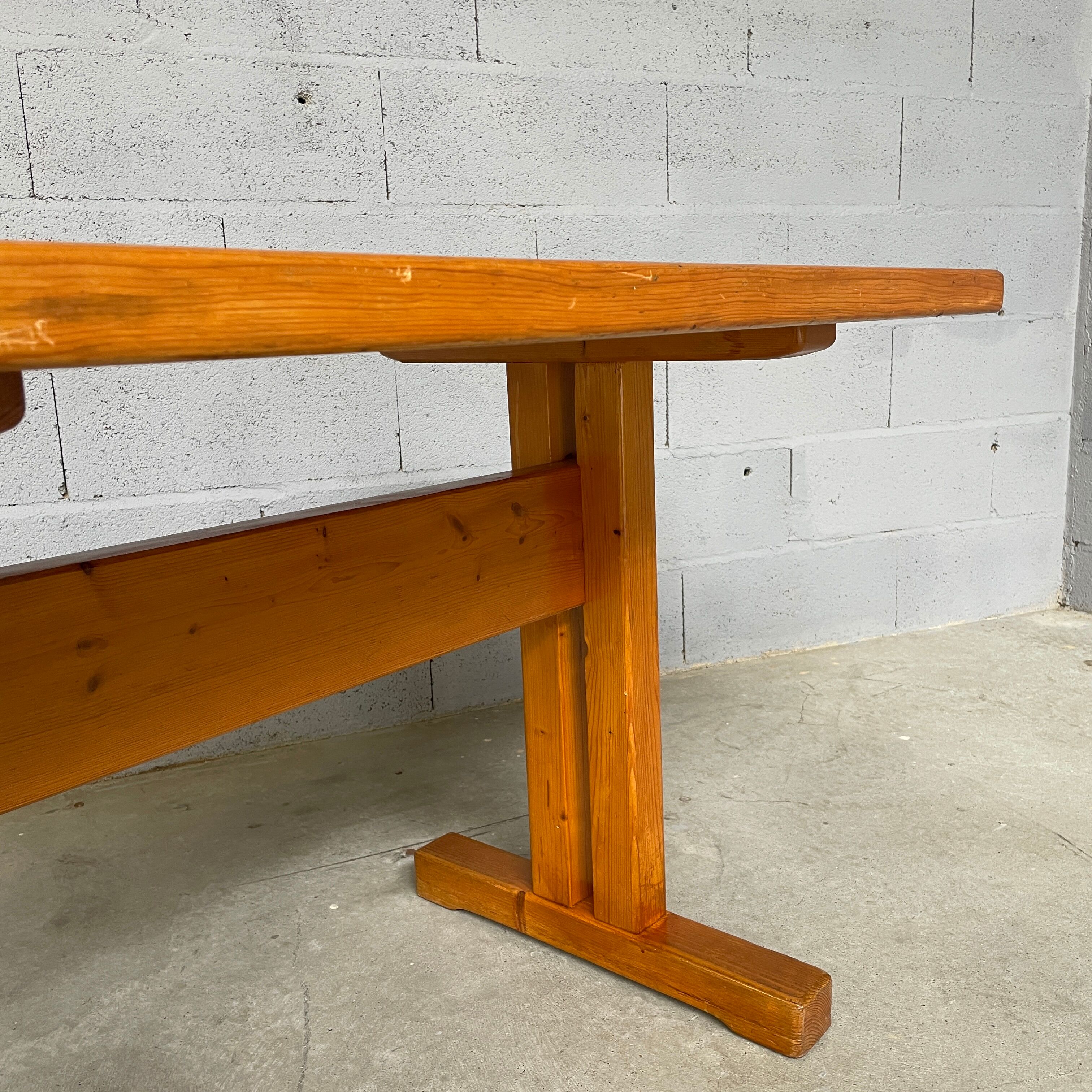 Charlotte Perriand dining table for Les Arcs