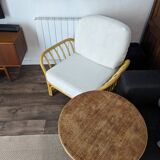 Rattan armchair from Maison Maugrion