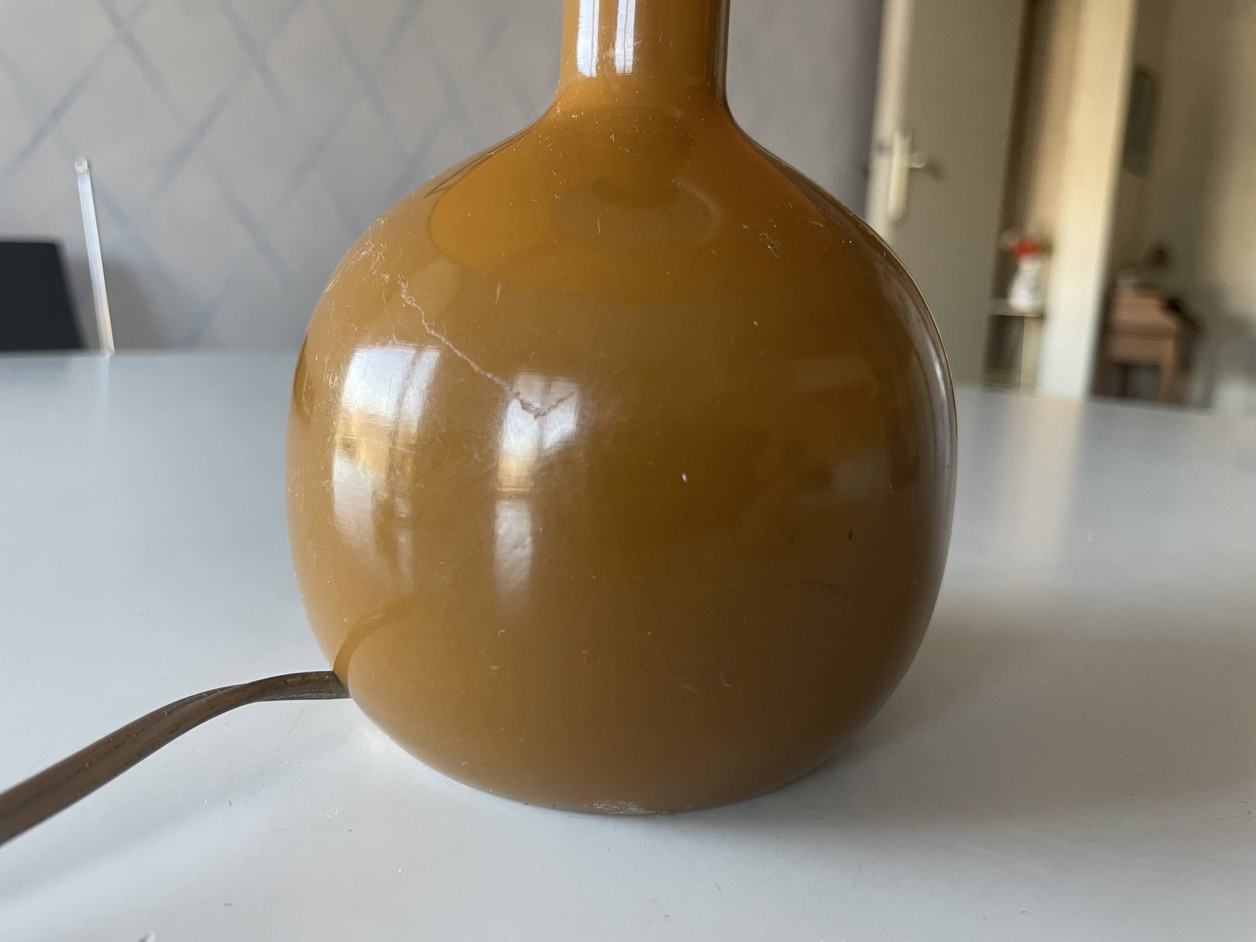 60s ceramic lamp