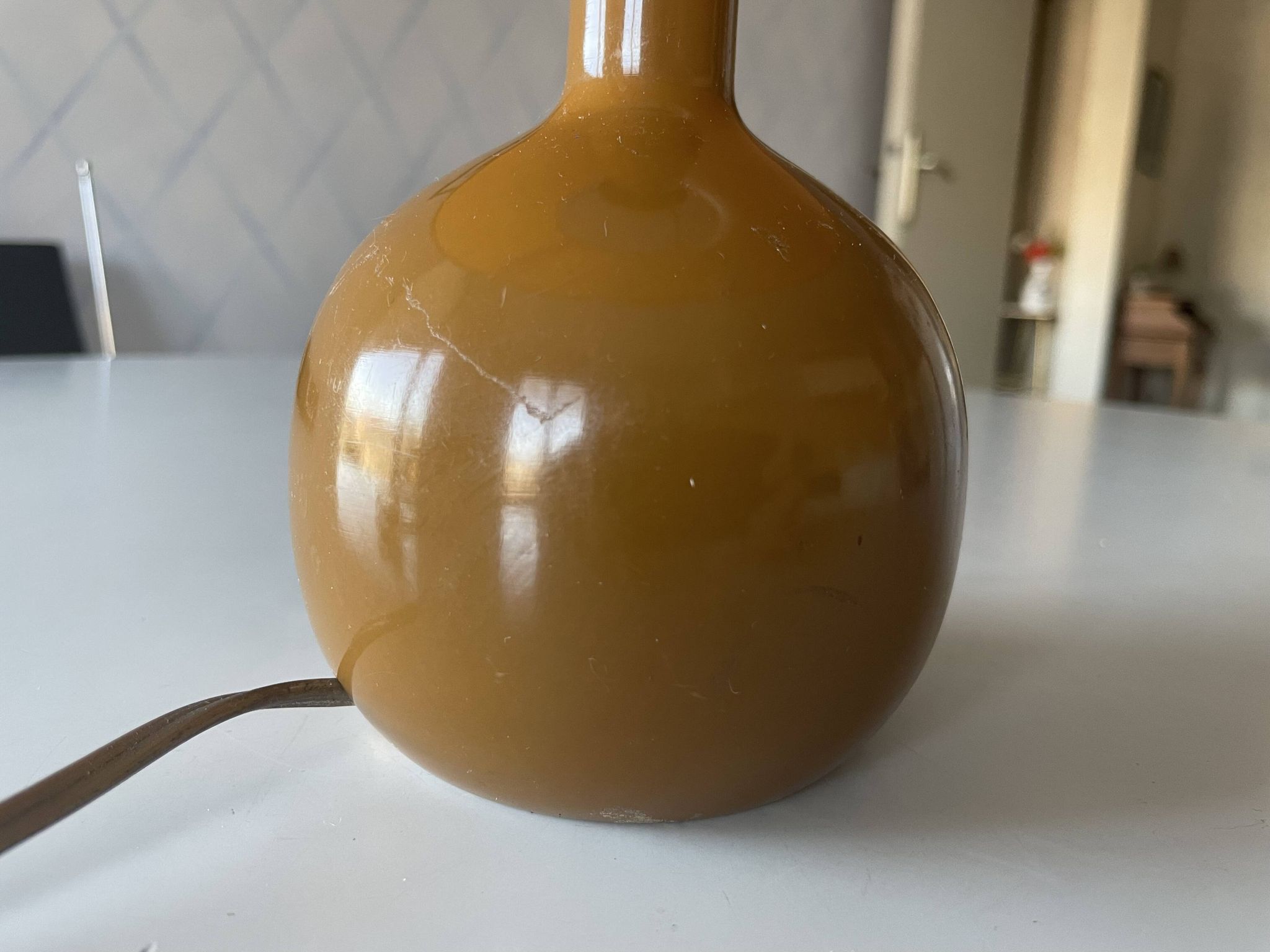 60s ceramic lamp