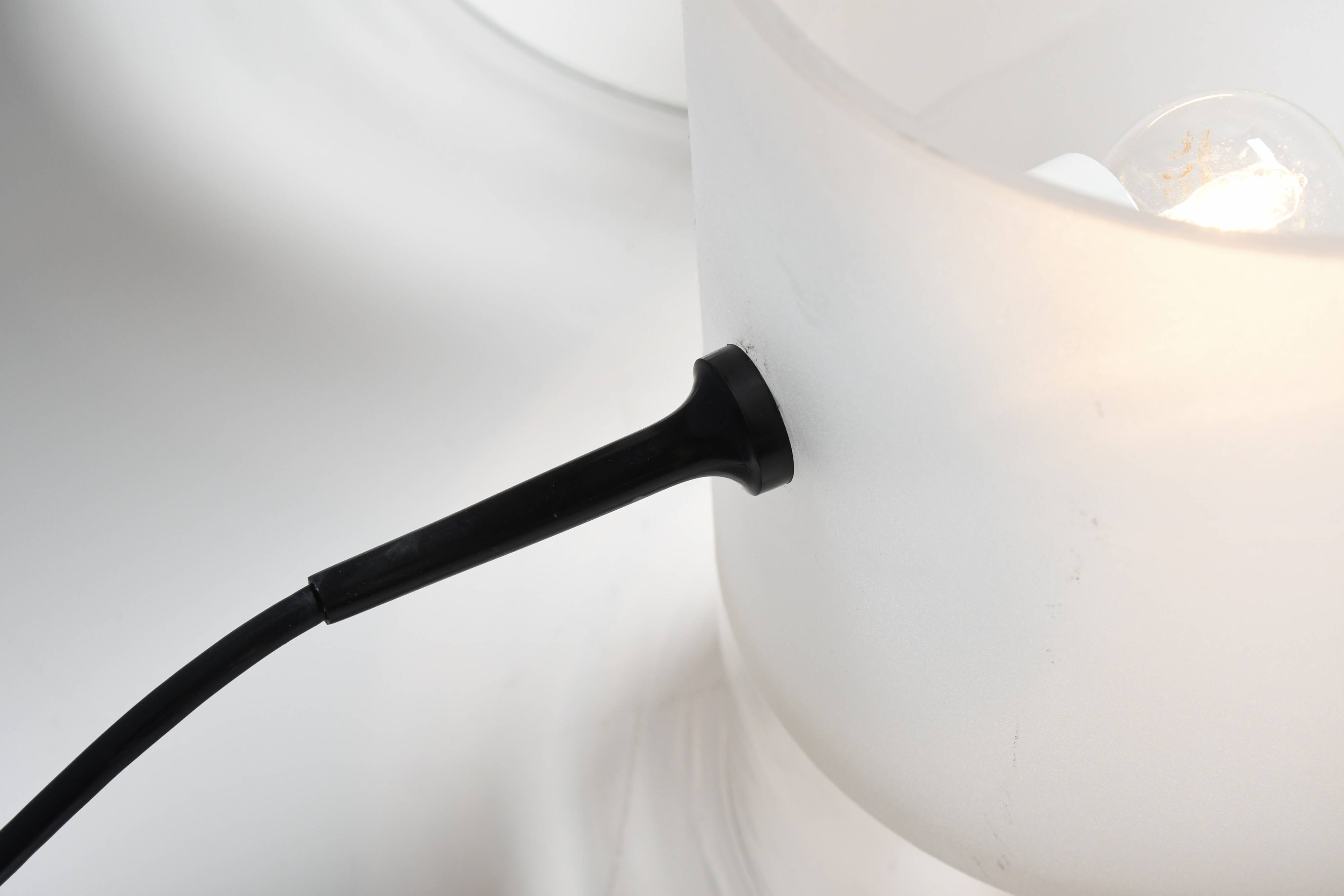 Set of Fontana Arte ‘Fatua' Glass Table Lamps by Guido Rosati, Italy 1972