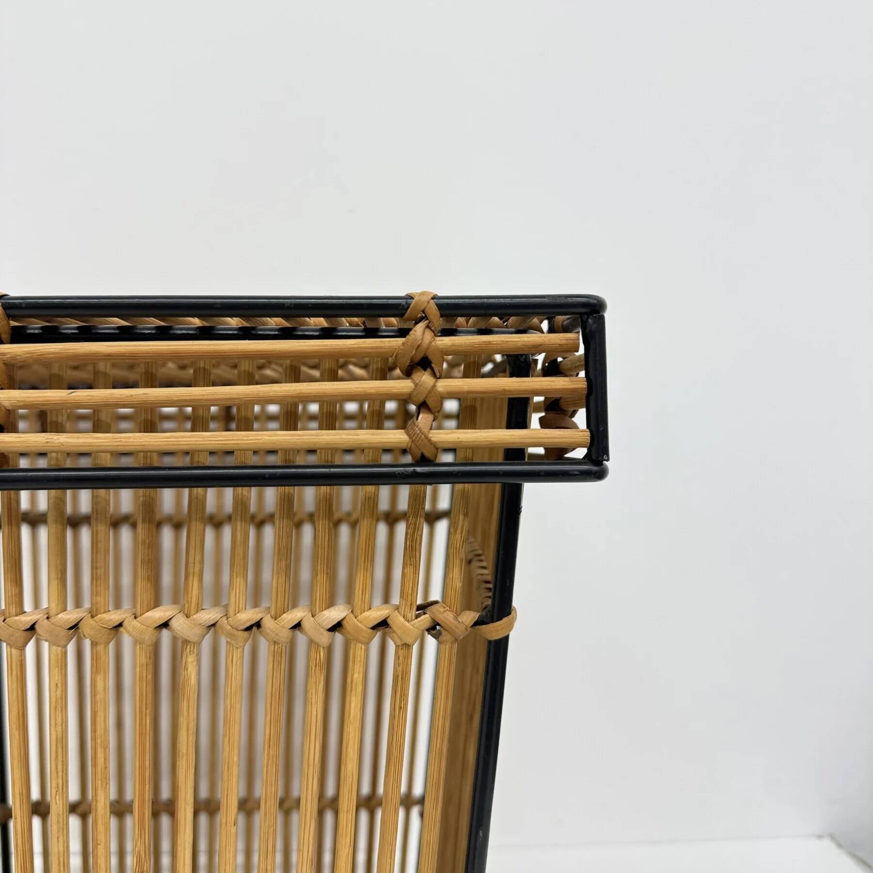 Set of 2 storage baskets by Dirk van Sliedregt for Rohé, Netherlands 1960s