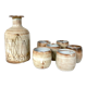 Ceramic beverage service by Jacques Pouchain, Atelier Dieulefit, 1960
