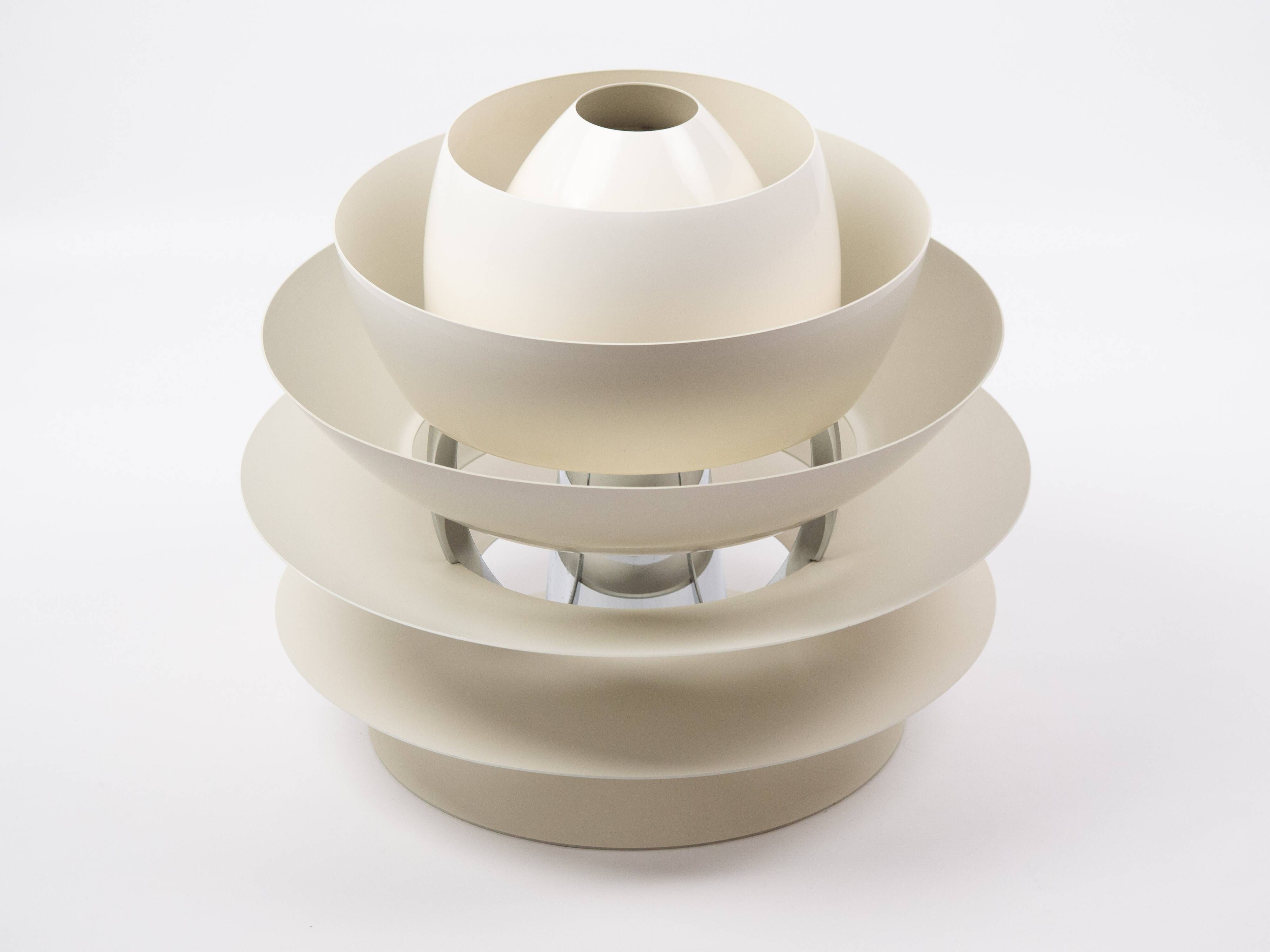 Danish vintage PH Snowball pendant lamp by Poul Henningsen, Louis Poulsen