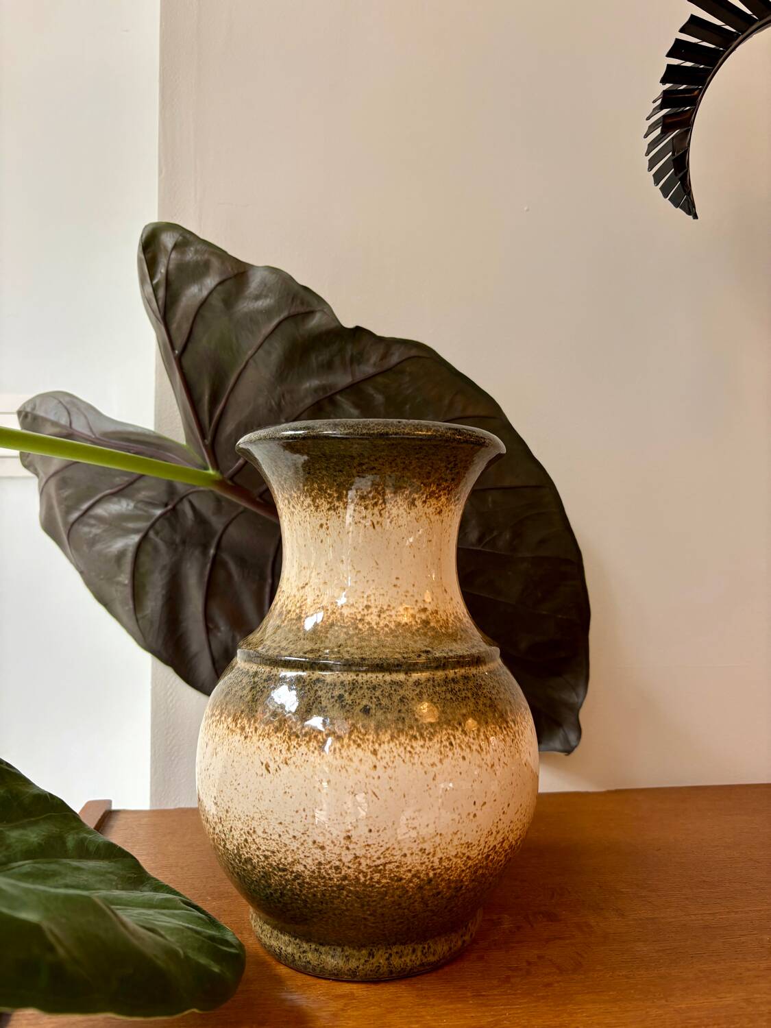 Large vase West Germany Scheurich 296-26 – vintage ceramic 1970