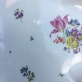 Triangular German porcelain platter