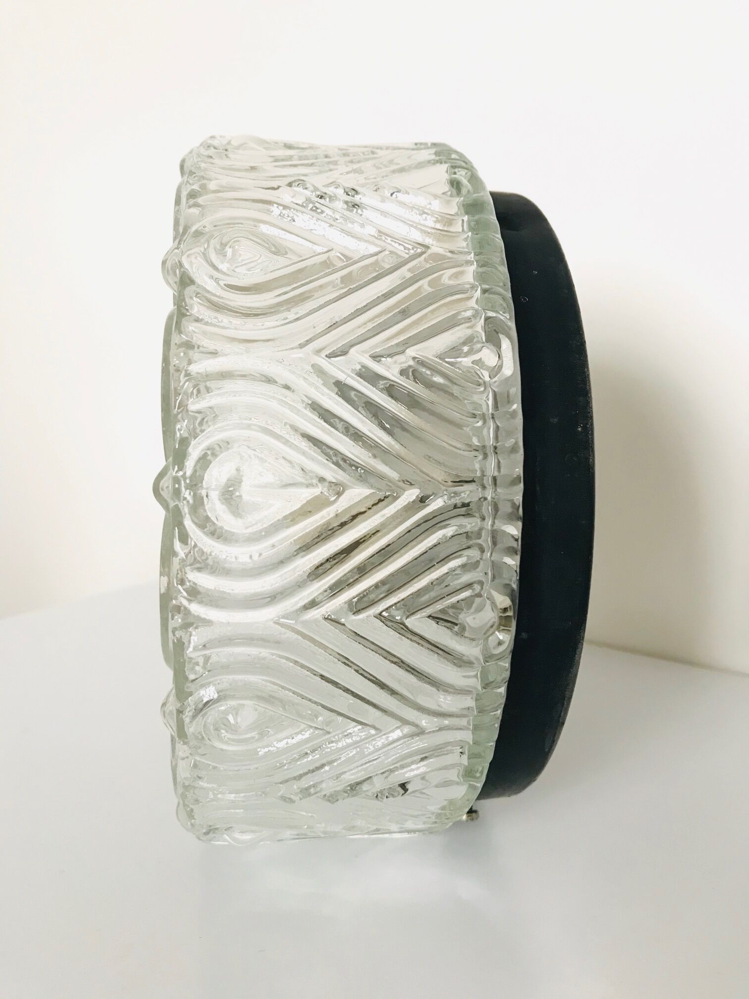 Chiselled glass ceiling