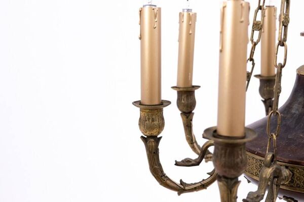 Lampe, Europe occidentale, vers 1920.