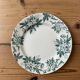 Set of 6 mismatched antique dinner plates