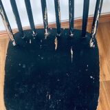 Black fanett type chair