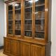Large walnut bookcase from the end of the 19th century