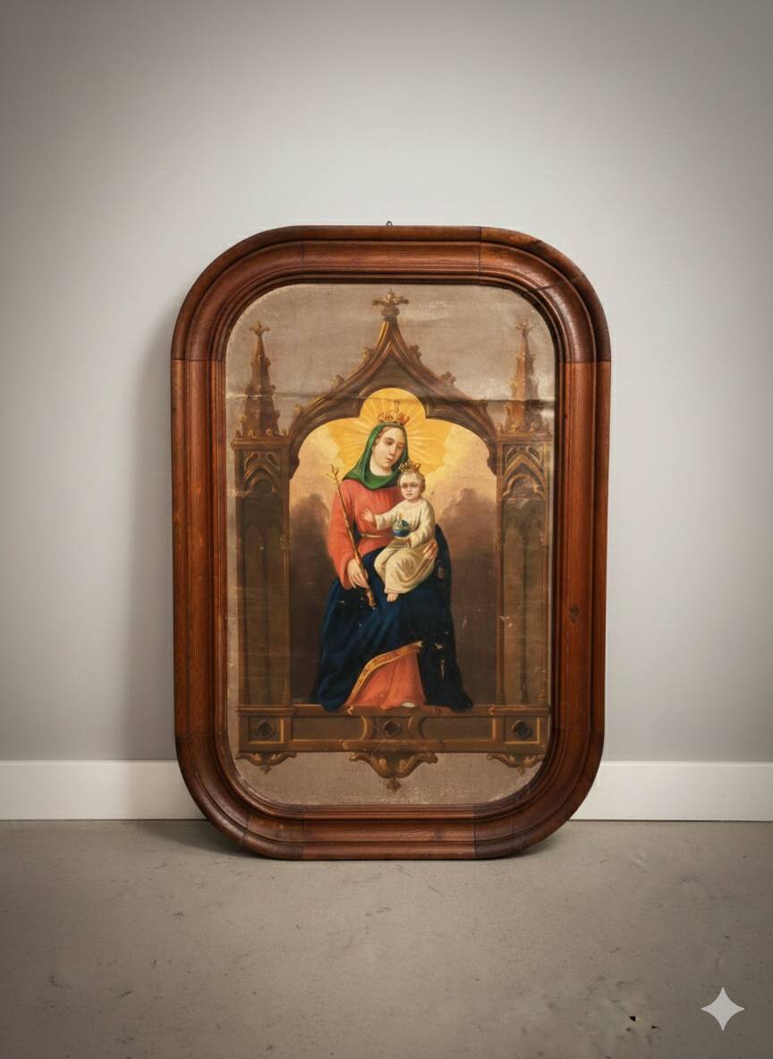Religious tableau of Notre Dame de Fournet