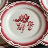 Set of 8 plates manufacture from the east