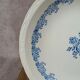 Round plate Digoin-Sarreguemines model Clovis