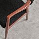 Mid Century Modern armchair in astrakhan lambskin, Yugoslavia 1960s