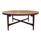 Large round Scandinavian coffee table by Ilse Möbel, vintage 1960s
