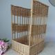 Large vintage bread basket – Wicker & rattan – French bakery style