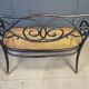 Art nouveau settee no. 2 in bent wood and cane by Thonet Brothers, Austria 1900s