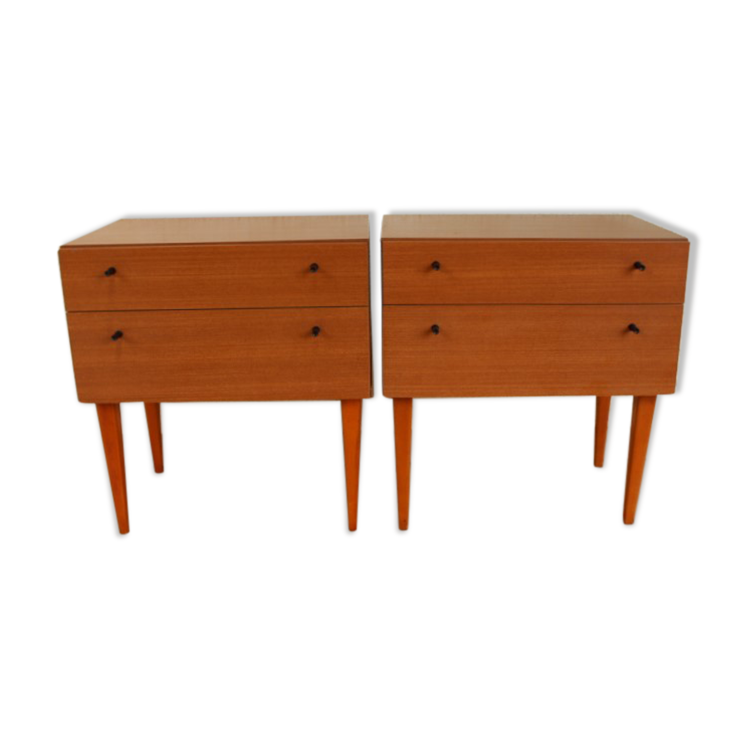 Pair of 3K 60s M-bel's Bedsides