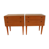 Pair of 3K 60s M-bel's Bedsides