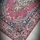 Wool and red cotton carpets