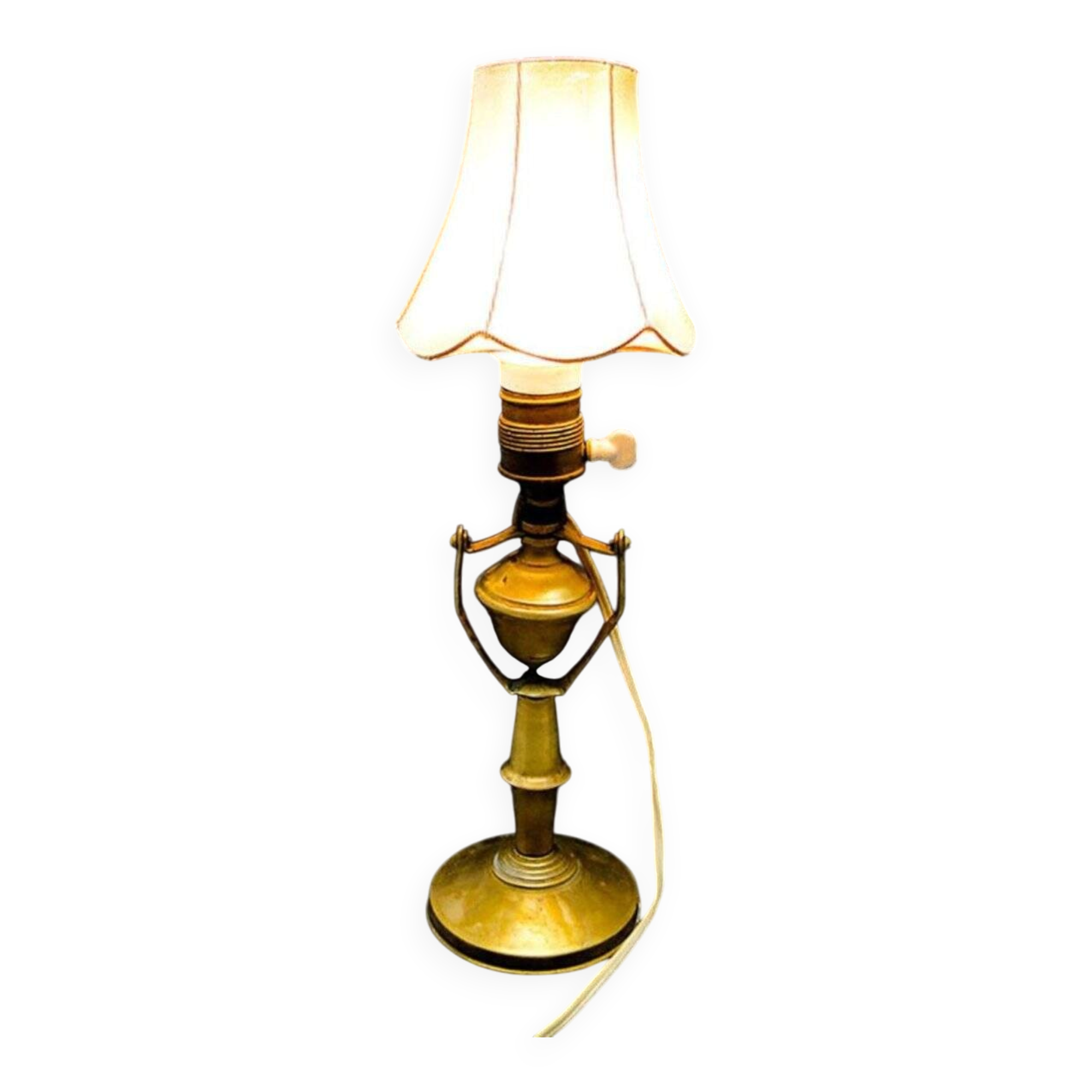 Lampe de chevet vintage, Pologne, début du 20e siècle