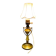 Lampe de chevet vintage, Pologne, début du 20e siècle
