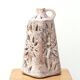 Openwork ceramic jar lamp signed Bonaudi Vallauris