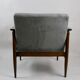 Fauteuil classique en velours côtelé, années 1970