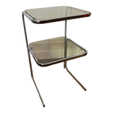 Table verre fumé