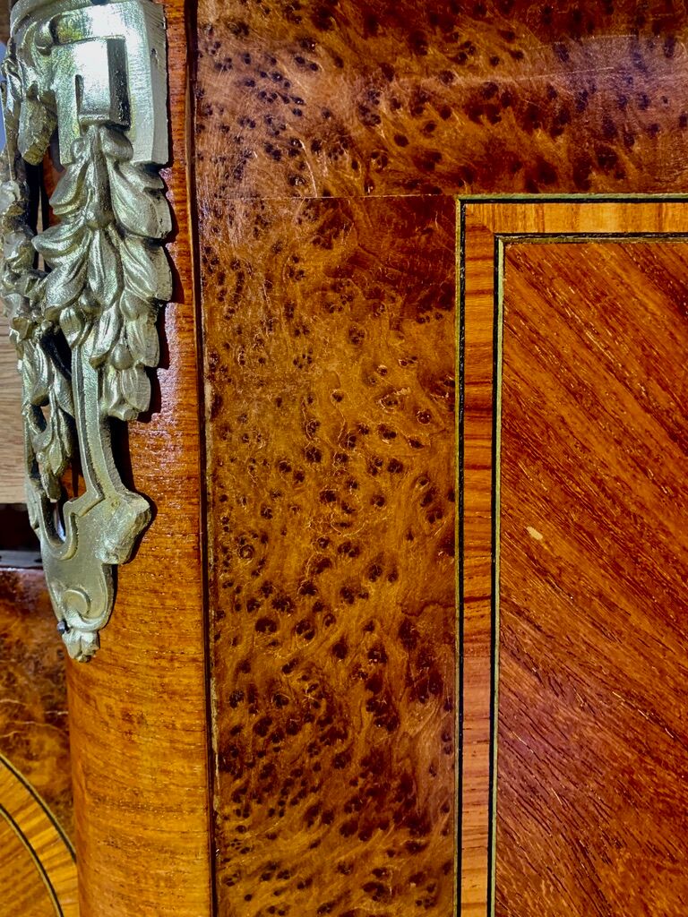 Buffet art deco period 1920 marquetry of rosewood and precious woods