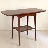 Extendable mahogany side table from the 1930s
