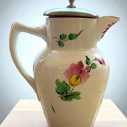 K&G Luneville France ceramic teapot