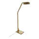 Heavy brass design floor lamp by Cassella, USA 1980's