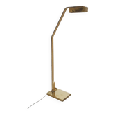 Heavy brass design floor lamp by Cassella, USA 1980's