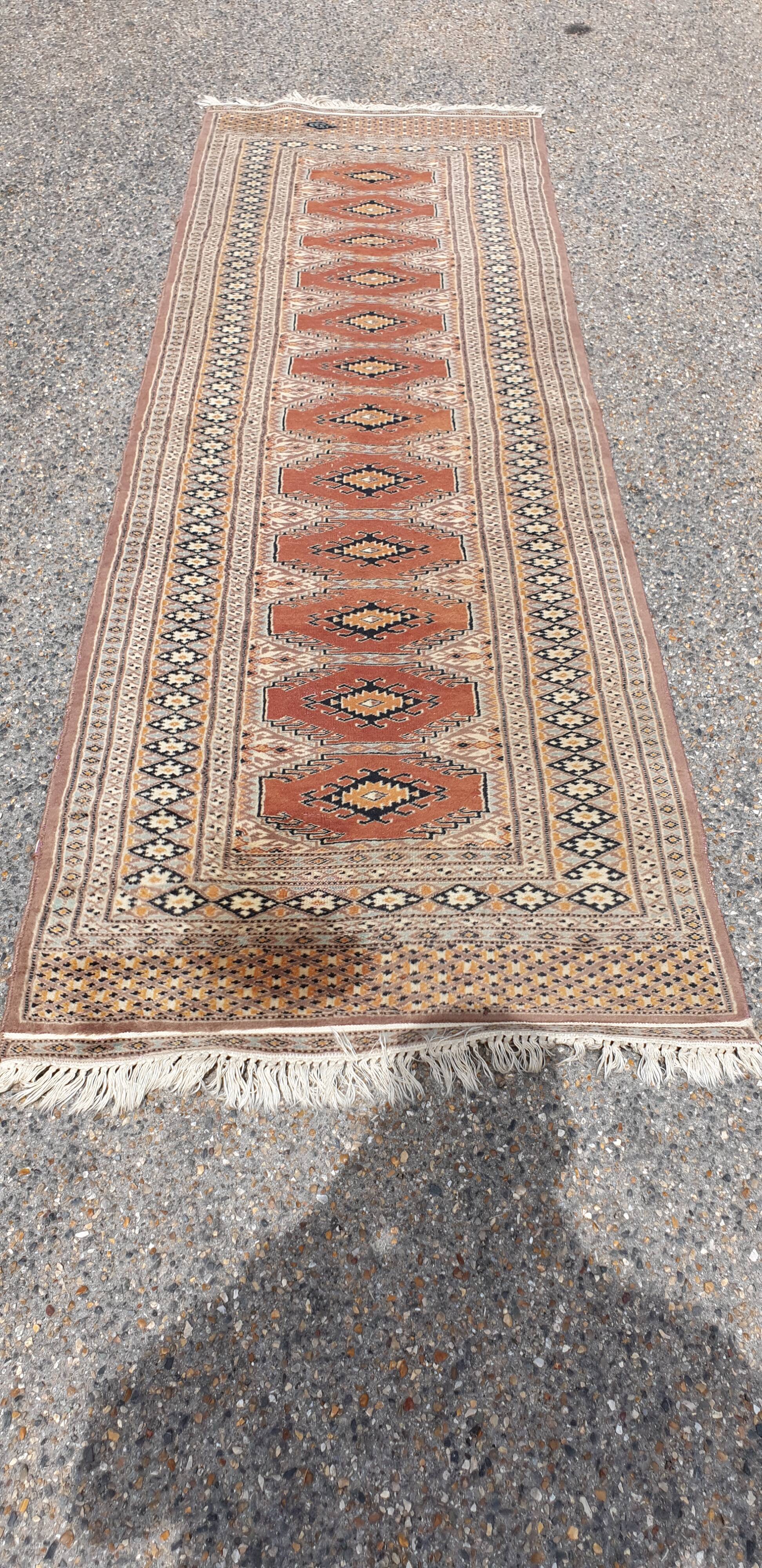Tapis de couloir laine