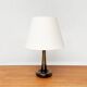 Vintage Danish table lamp model Fleur in glass by Michael Bang for Holmegaard, 1970s.