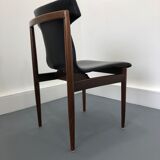 Rosewood Dining Chair by Inger Klingenberg for Fristho,  1960s,