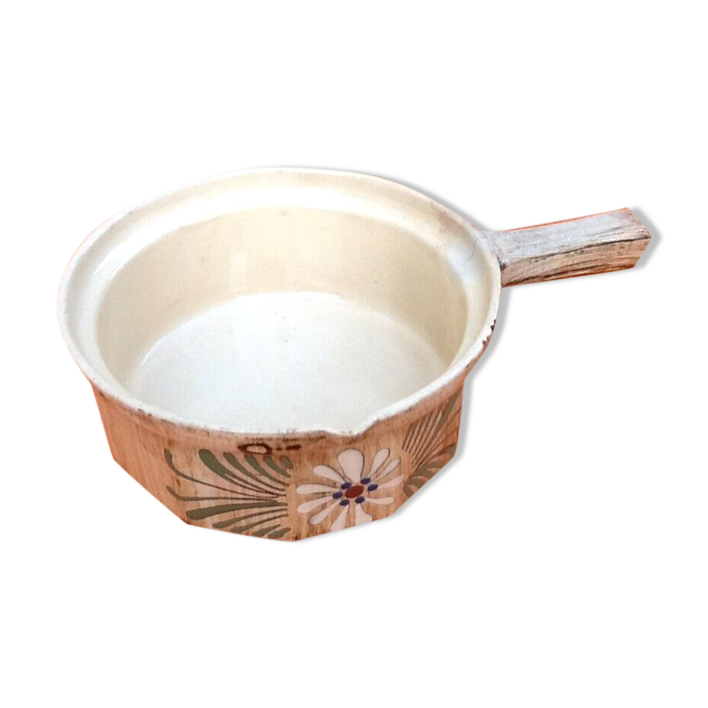 1950s caquelon traditional alsatian ceramics terracotta
