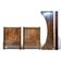 Restoration period daybed in flamed mahogany