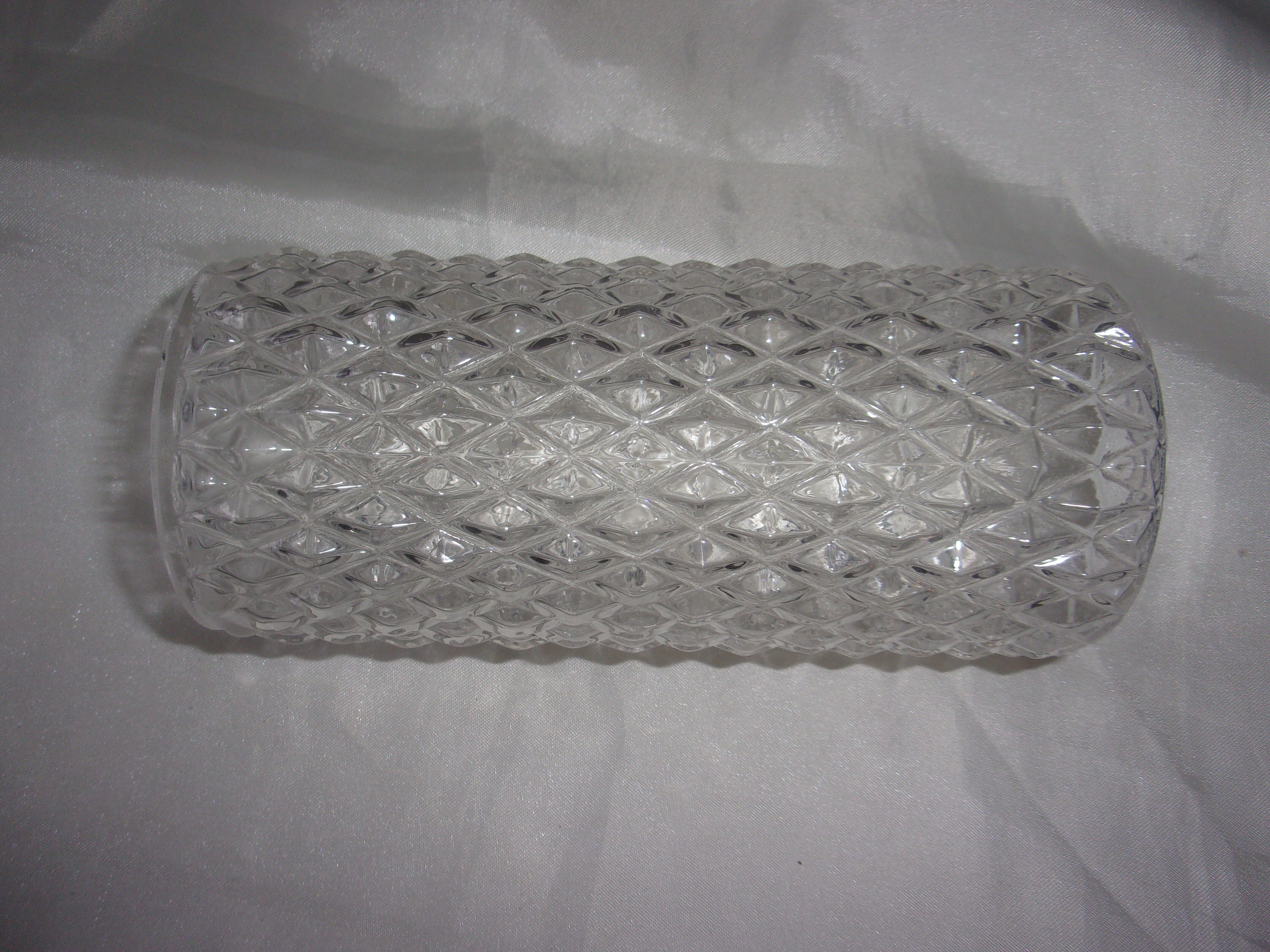 4 chiseled glass lampshades