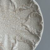 White ceramic crackle cup