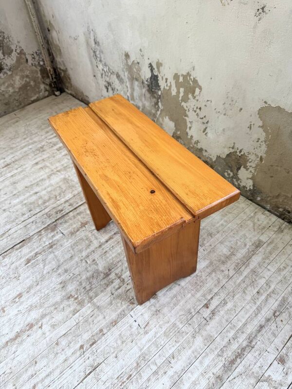 Tabouret, mobilier de montagne, 1970