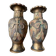 Paire de vase asiatique vintage