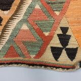 Old Turkish narrow Kilim Runner 288x102 cm, shabby chic, vintage decor kelim rug