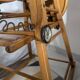 Vintage 1940s baby high chair
