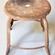 Industrial metal stool